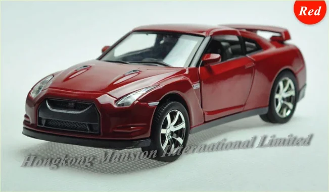 Литой под давлением автомобиль в масштабе 1:32 для коллекции Nissan GT-R игрушечный со