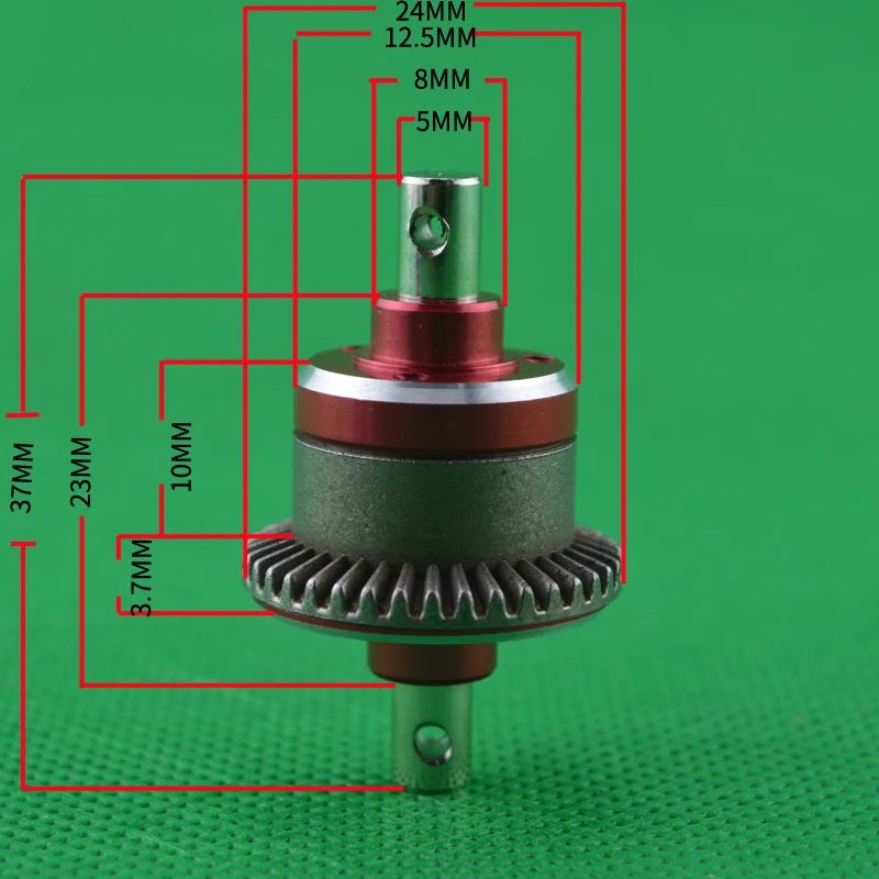

Feiyue FY-01 FY-02 FY-03 FY-04 FY-05 FY-06 FY-07 1/12 RC Cars Parts Upgrade front and rear differential box / Differential gear