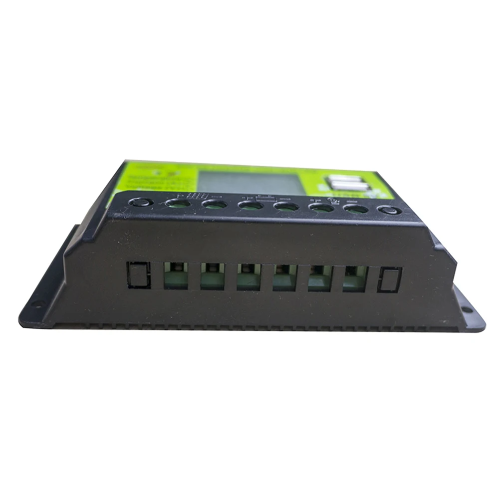 MAYLAR 10A 20A ШИМ Контроллер заряда 12 В Батарея регулятор с 5 USB Выход ЖК дисплей