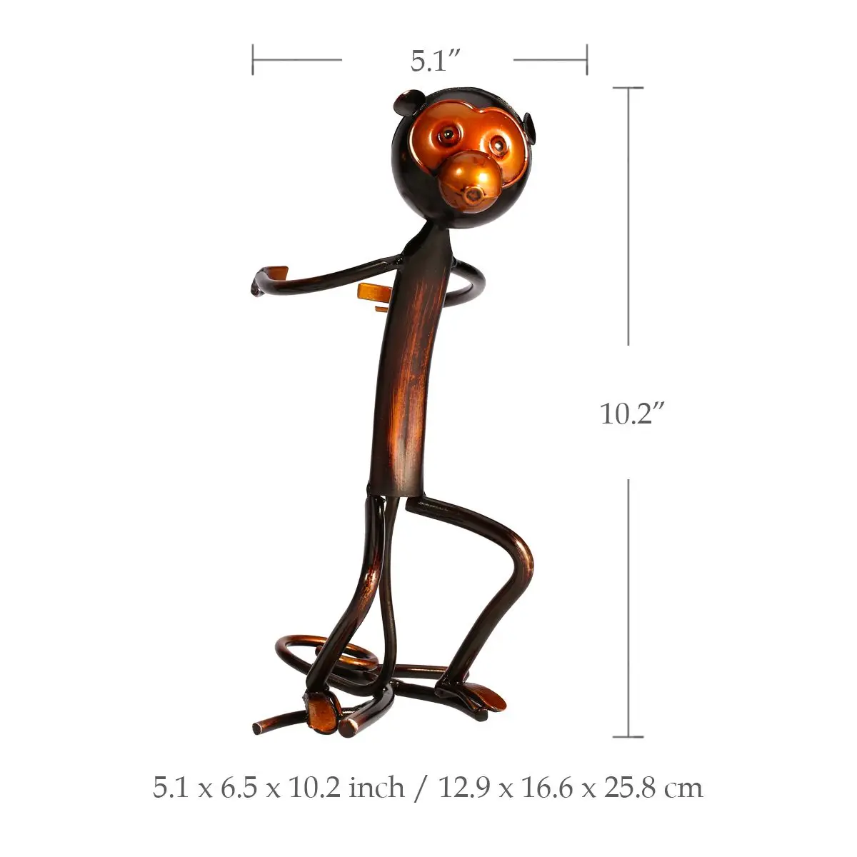 Металлический держатель для вина Tooarts в форме животных| |