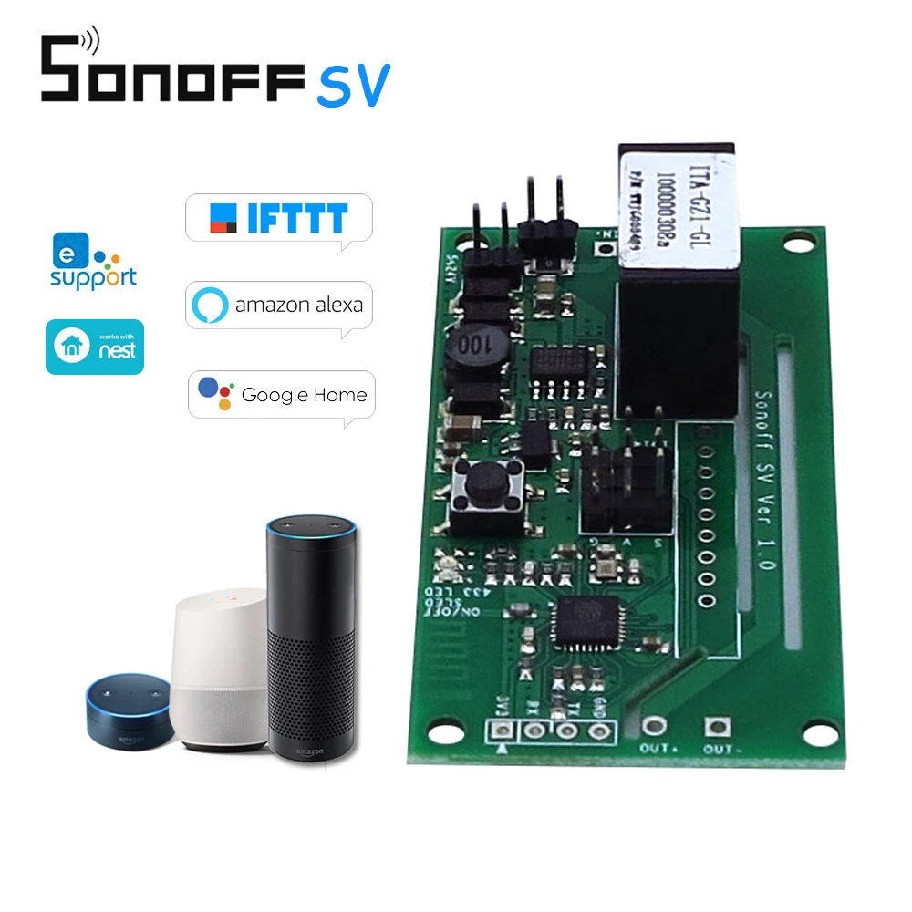 2 шт./лот Sonoff S20 S26 Wifi умная розетка Sonoff Baisc SV WiFi беспроводной переключатель модуль Sonoff dr Din Rail лоток DW1 Датчик 433 МГц
