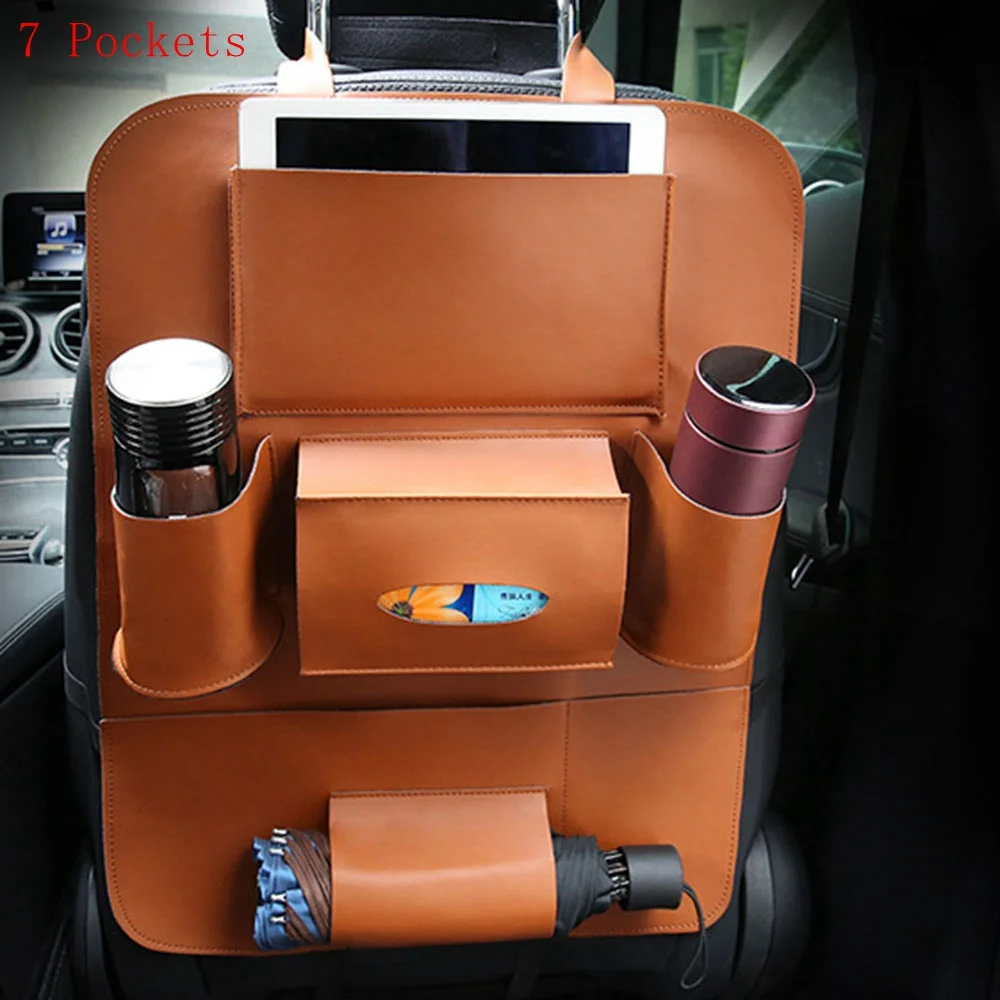 Универсальный органайзер для автомобильных сидений сумка хранения задних