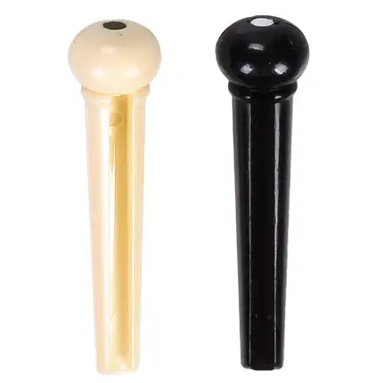 

Alice Acoustic Guitar Bridge Pin, Ivory or Black Color, 1/piece