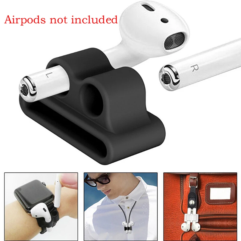 3 цвета силиконовый чехол с защитой от потери держатель для наушников AirPods Bluetooth