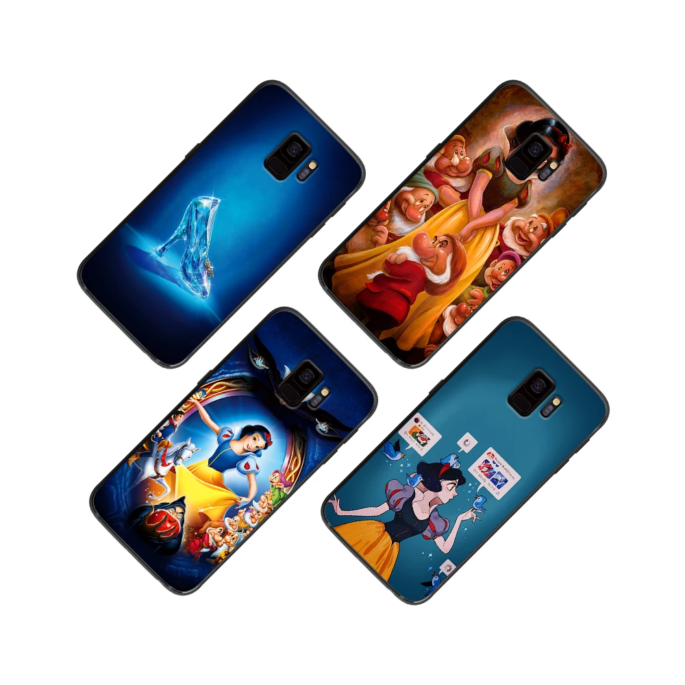 Красивый Белоснежка карликовый ведьма мягкий чехол для телефона Samsung Galaxy S6 S7 S8 S9