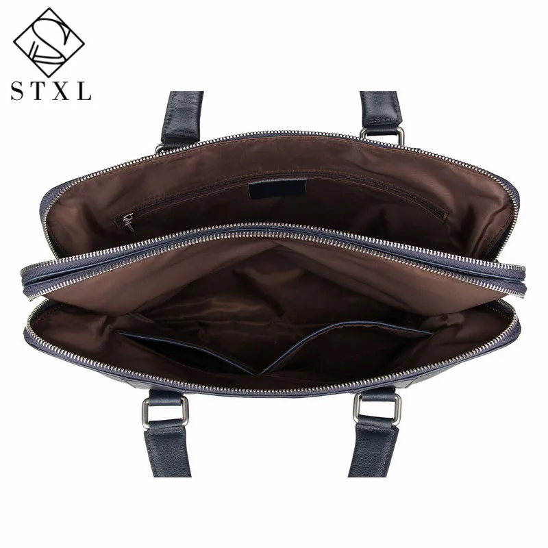 Stxl Новый 2018 сумка кожа Для мужчин Бизнес Сумка Официальный мешок компьютер |