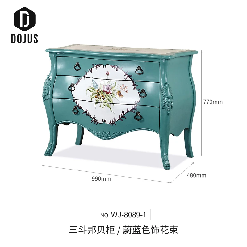 Style D Потертый шик muebles de sala cajonera woonkamer cassettiera американский кантри шкаф для хранения деревянная мебель жилая органайзер для комнаты - Цвет: Style D