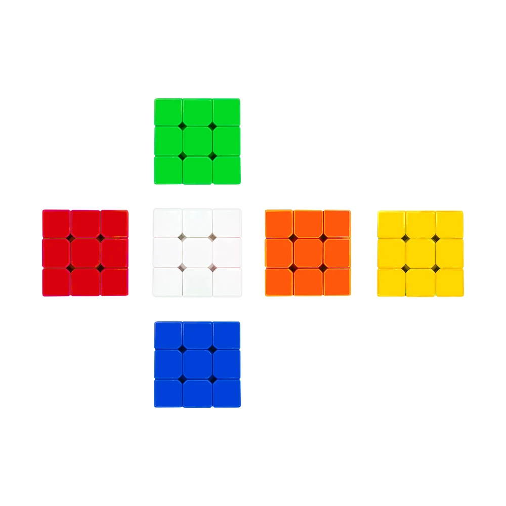Кубик Рубика 3x3x3 5 стилей высококачественный дешевый скорость кубики-пазлы