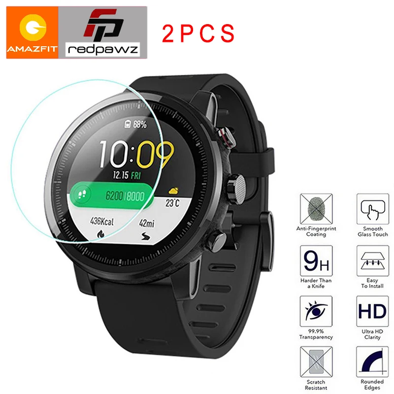 Защитная пленка для экрана умных спортивных часов Huami Amazfit Stratos 2/2S 2