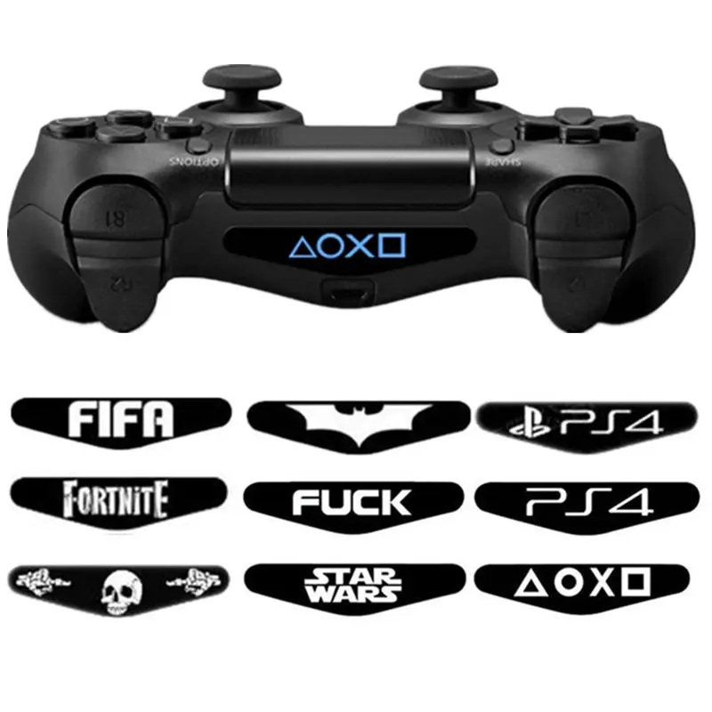 2 предмета для Dualshock 4 PS4 DS4 Pro Slim Управление Светодиодный светильник наклейка бара