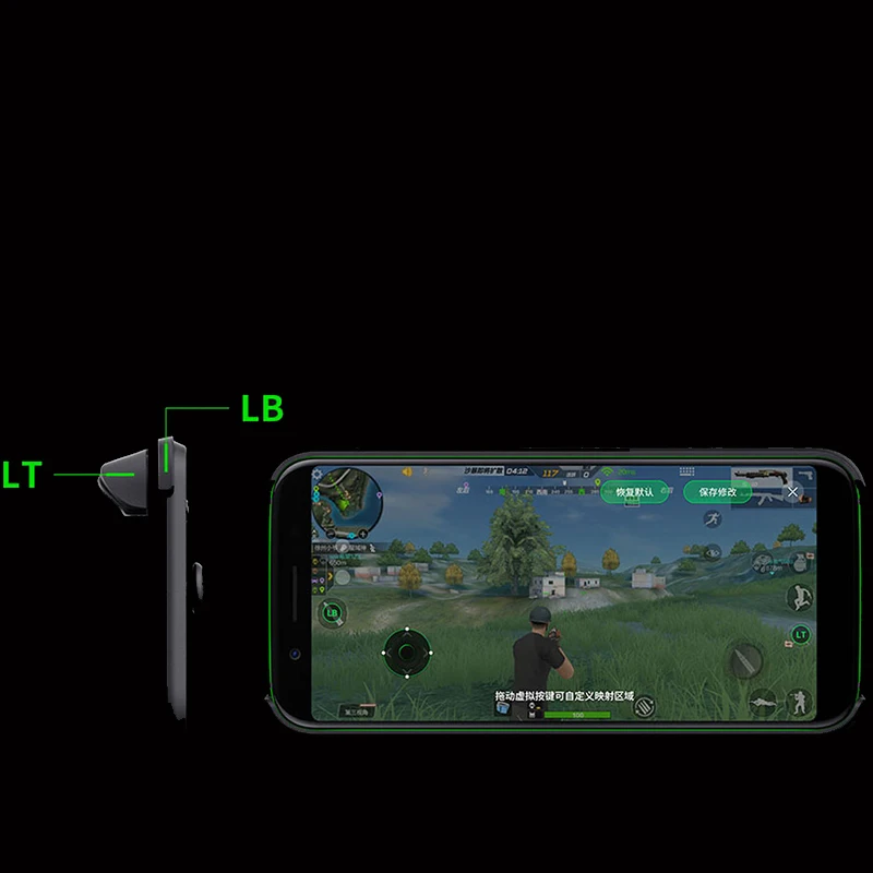 Xiaomi Акула телефон пространства игровой контроллер Bluetooth Connection поддерживает Android