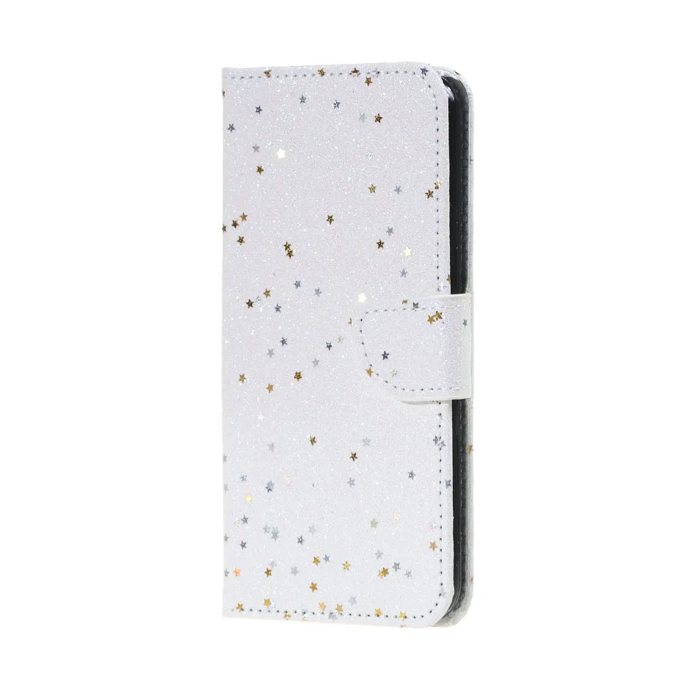 Bling Блеск Дело Флип Стенд Держатель Кошелек Кожаные Сумки Case Телефон Случаях