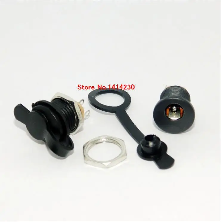 100 шт. разъем питания постоянного тока DC022 розетка Пылезащитный колпак 5 х2 мм с