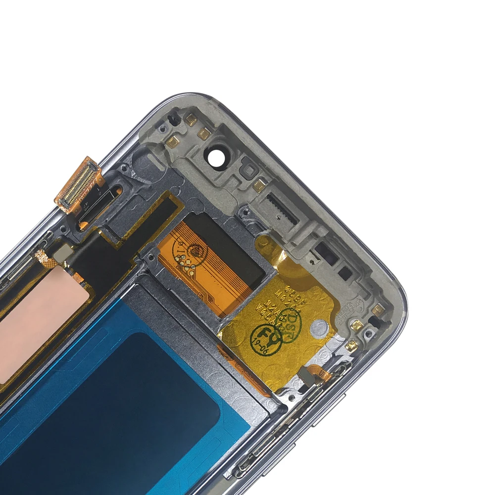 10 шт./лот 5 ''ЖК дисплей с рамкой для SAMSUNG Galaxy s7 edge G935 G935F сенсорный экран