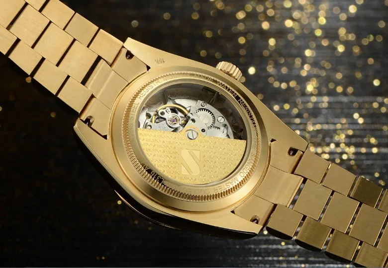 

38mm Sangdo Luxury watches Automatic Self-Wind movement Sapphire Crystal High quality 2017 new fashion Men's watch 048A