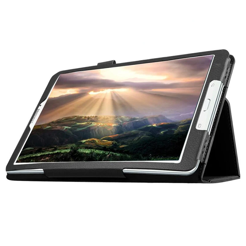 Цветной смарт чехол из полиуретановой кожи для Samsung Galaxy Tab E 9 6 T560 T561 тонкий