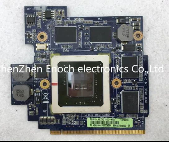 

for ASUS G71G G71GX G72GX VGA Video PN 69N0FHV11B02-01 GTX 260M GTX260M G92-751-B1 60-NVZVG1000-A02 DDR3 1GB MXM VGA/ Video Card