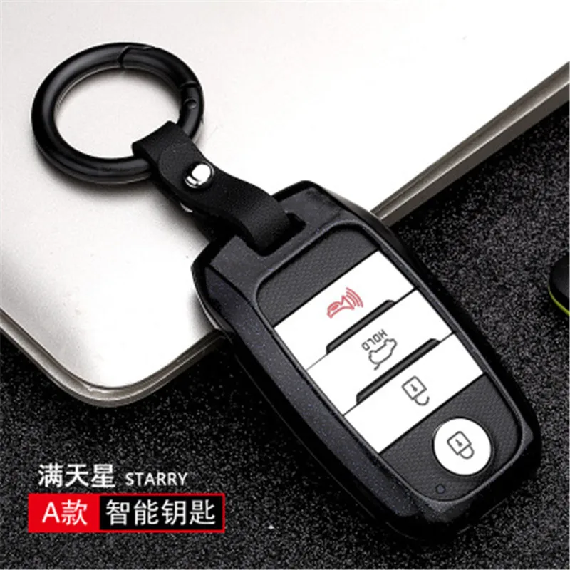 Чехол для автомобильного ключа из сплава чехол Kia Ceed Rio Sportage R K3 K4 K5 Sorento Cerato Optima 2015