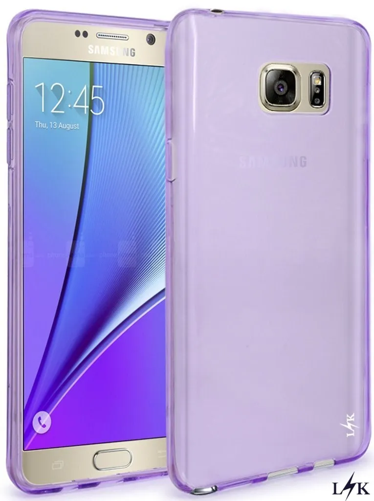 Для Samsung Galaxy Note 5 LK ультра [тонкий] устойчивое к царапинам гель ТПУ Резиновая