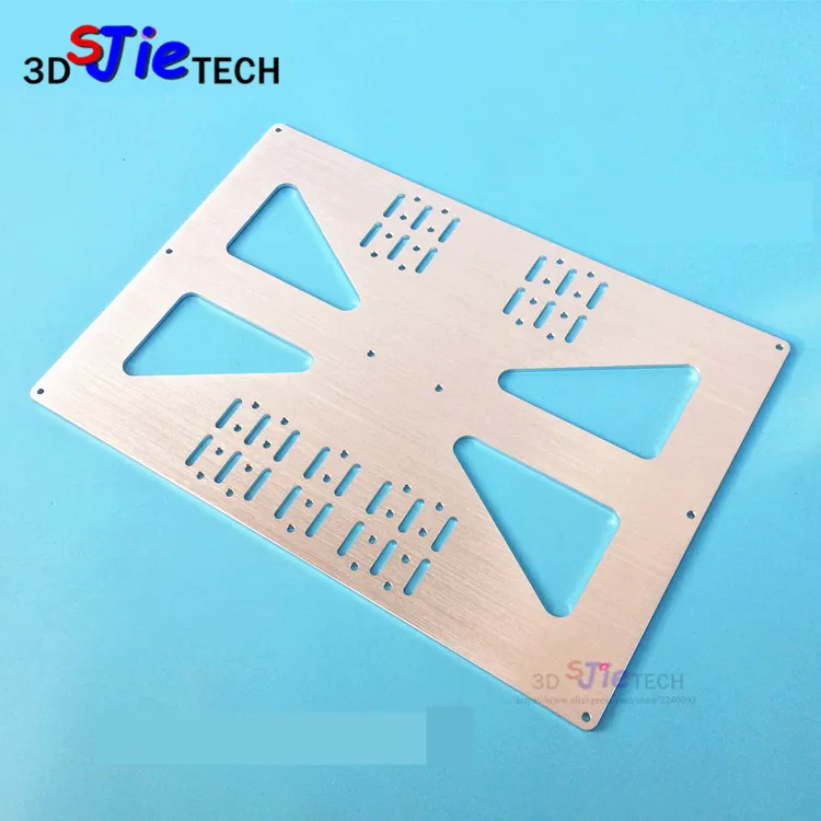 

Update version Large Size XL 300x200mm Aluminum Extended Y Carriage Plate for Prusa i3 RepRap 3D Printer