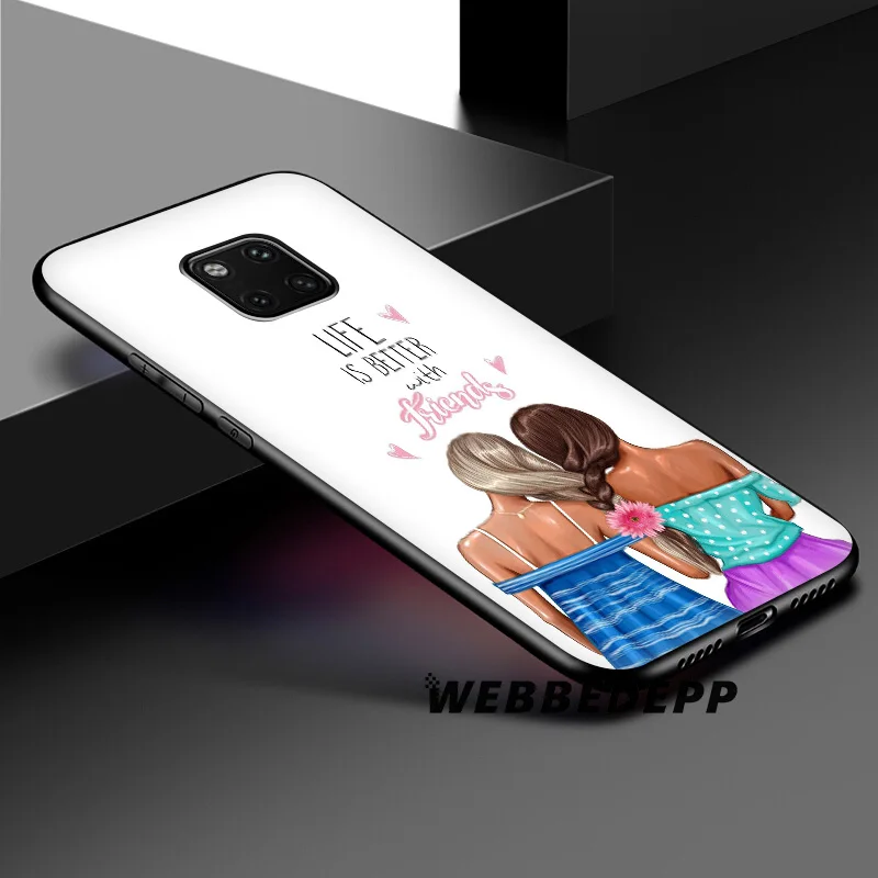 WEBBEDEPP Мягкий силиконовый чехол для Huawei Honor Mate 20 10 8X 8C 8 6A 7A 7X 7C Lite Pro из ТПУ |