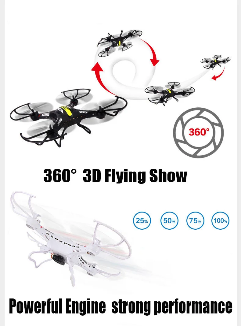 2015 Фирменная Новинка JJRC H8C Квадрокоптер с дистанционным управлением 2.0MP Камера