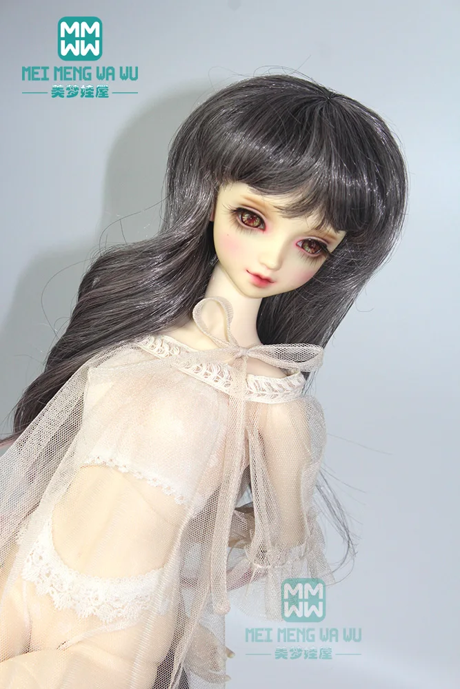 Искусственные волосы Soot powder для крупных Кудрей 1/3 1/4 1/6 BJD/Аксессуары кукол SD wigs|dolls
