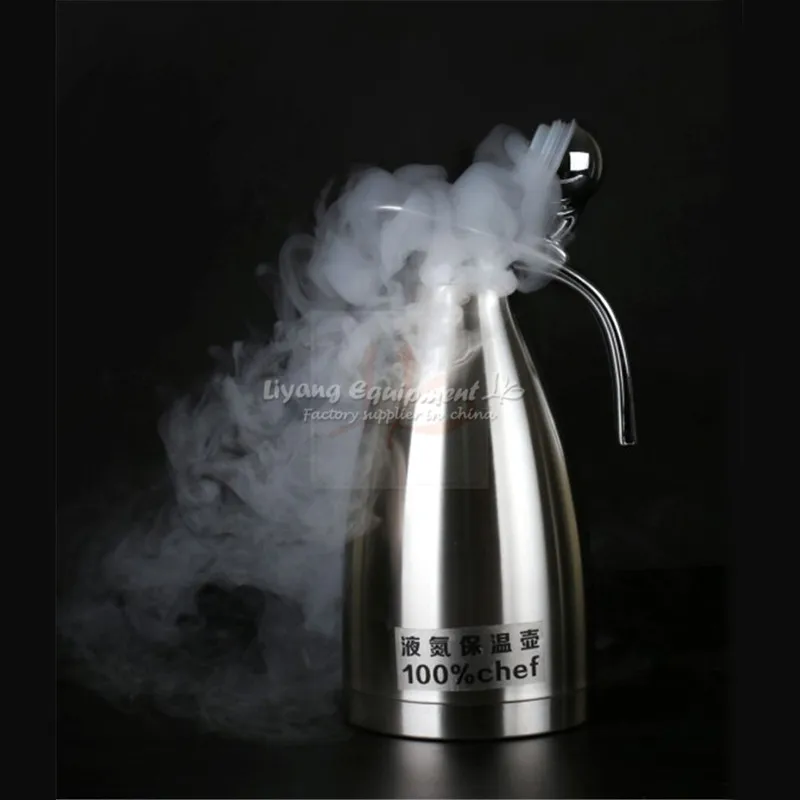 Professional liquid nitrogen kettle 2L cold resistant for minus 196 degree Russia tax free | Инструменты
