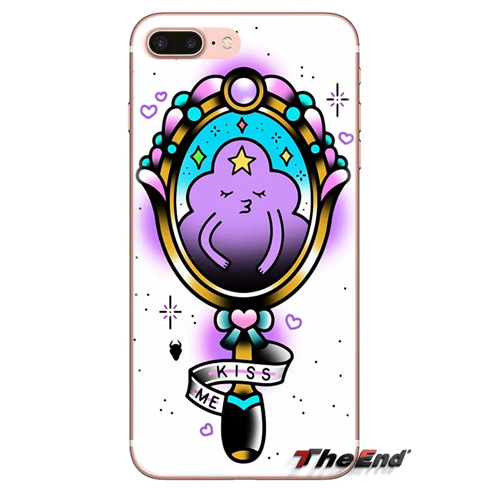 TPU Transparent Covers Adventure Time Lumpy Space Princess For iPod Touch Apple iPhone 4 4S 5 5S SE 5C 6 6S 7 8 X XR XS Plus MAX |