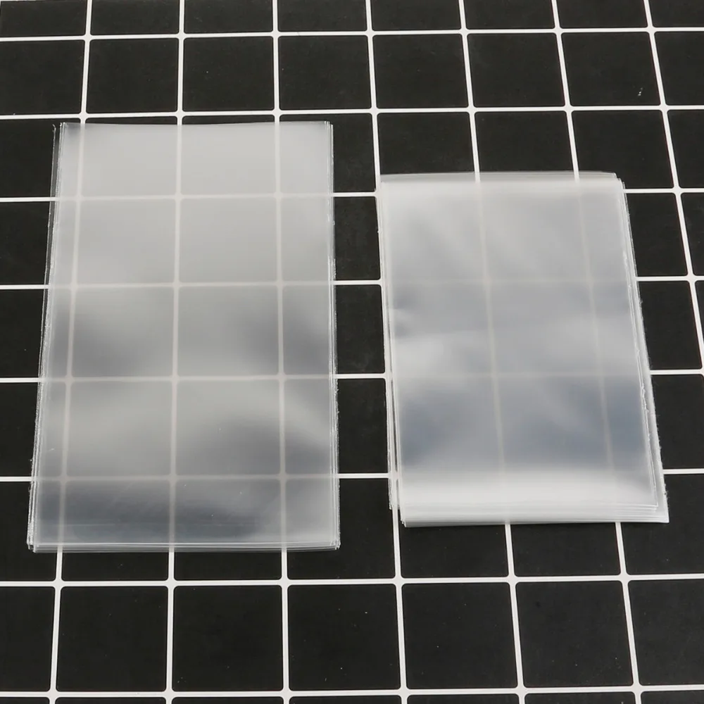 100 шт./лот 4 размера прозрачные пластиковые пакеты из ОПП для упаковки конфет