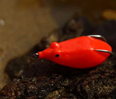 Рыболовные приманки Sharp открывающим стопу охотник лягушки 14g 55 мм двойной крючок