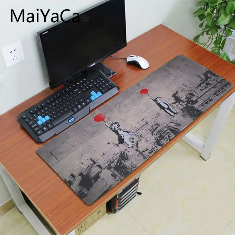 Maiyaca уличное искусство граффити резиновый коврик для мыши игровой alfombrilla xxl