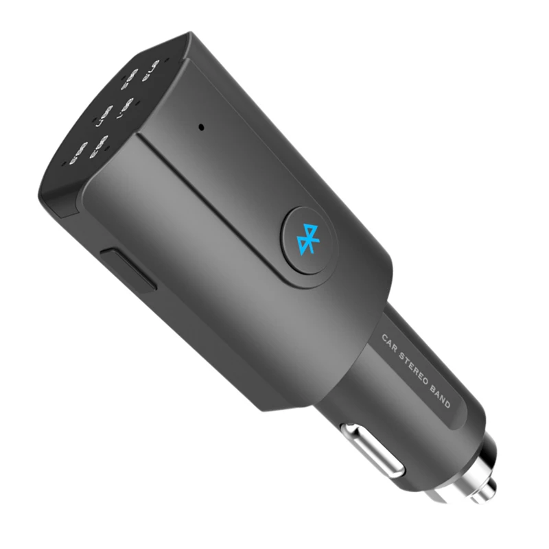 Универсальный Bluetooth Handsfree автомобильный комплект MP3 музыкальный плеер двойной USB