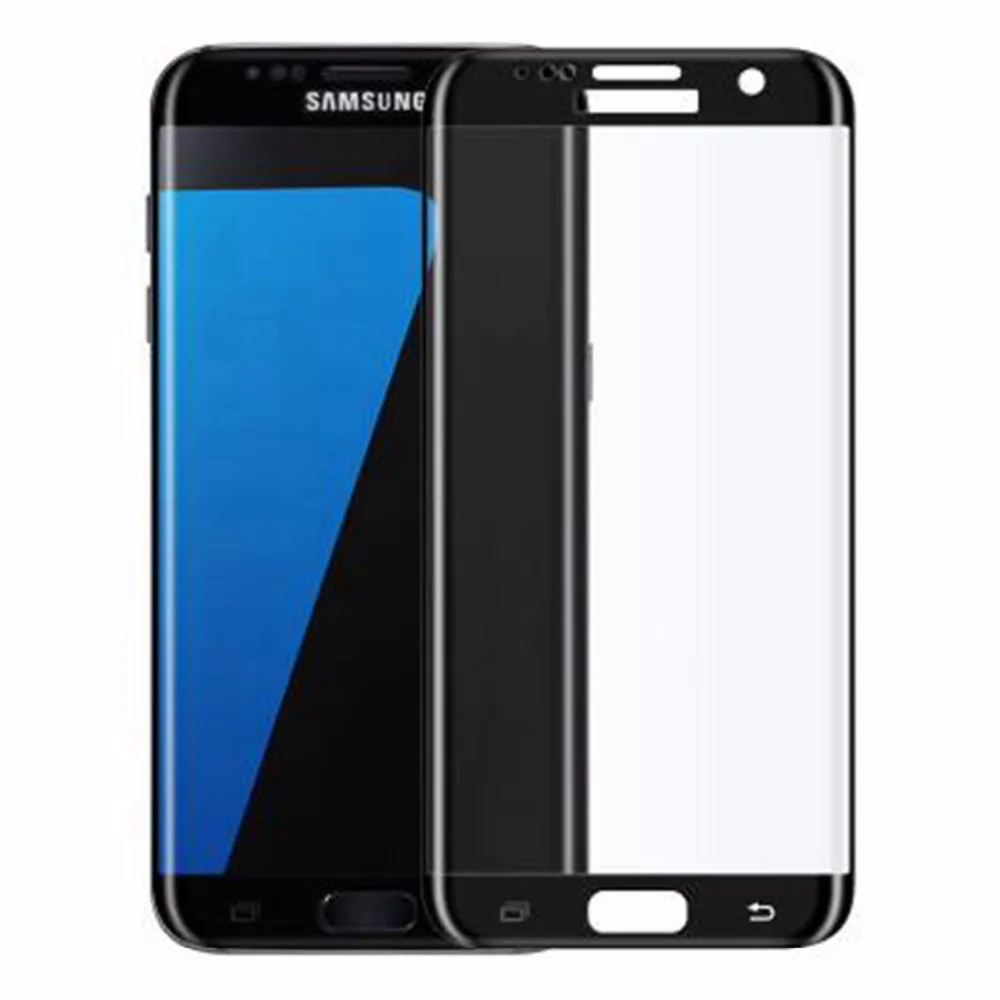 9H 3D ультра тонкое закаленное стекло для Samsung Galaxy S7 Edge G9350 5 Дюймов Полное покрытие