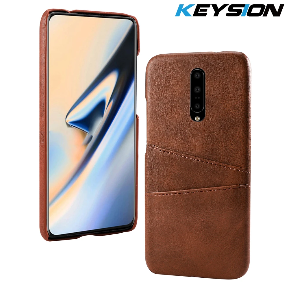 Чехол KEYSION для телефона Oneplus 7 Pro кожаный чехол Роскошный кошелек с отделениями