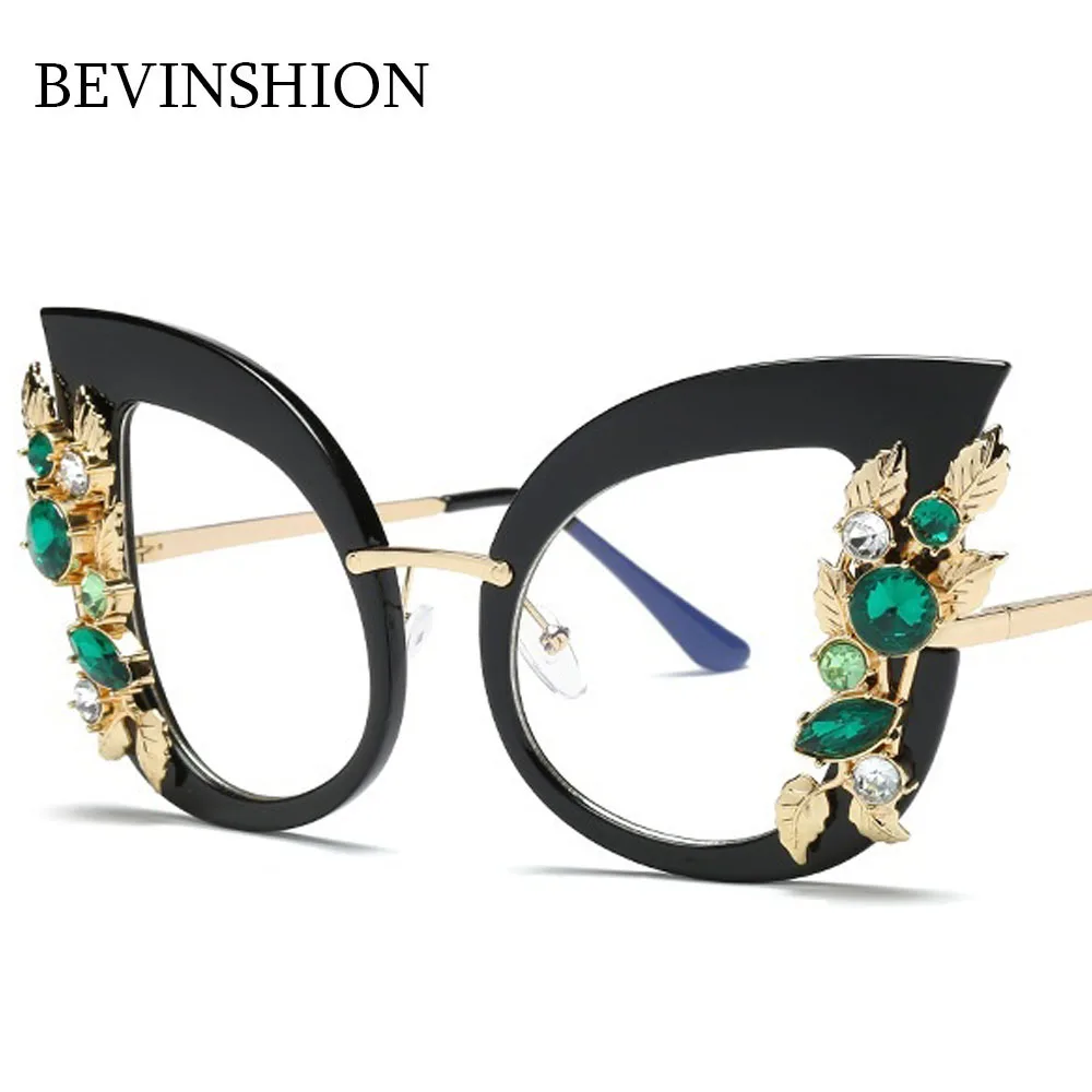 Новинка 2018 брендовые роскошные солнцезащитные очки кошачий глаз с алмазной