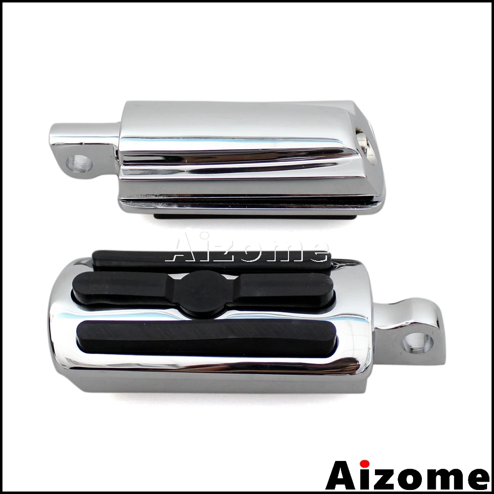 Для Harley Touring Sportster Dyna Softail Highway Footrests мотоциклетные мужские подножки 3 слота задние