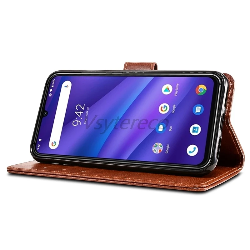 for umidigi a5 pro case soft silicone back flip leather wallet cover original for umidigi a7 pro case hard fundas phone bag capa free global shipping