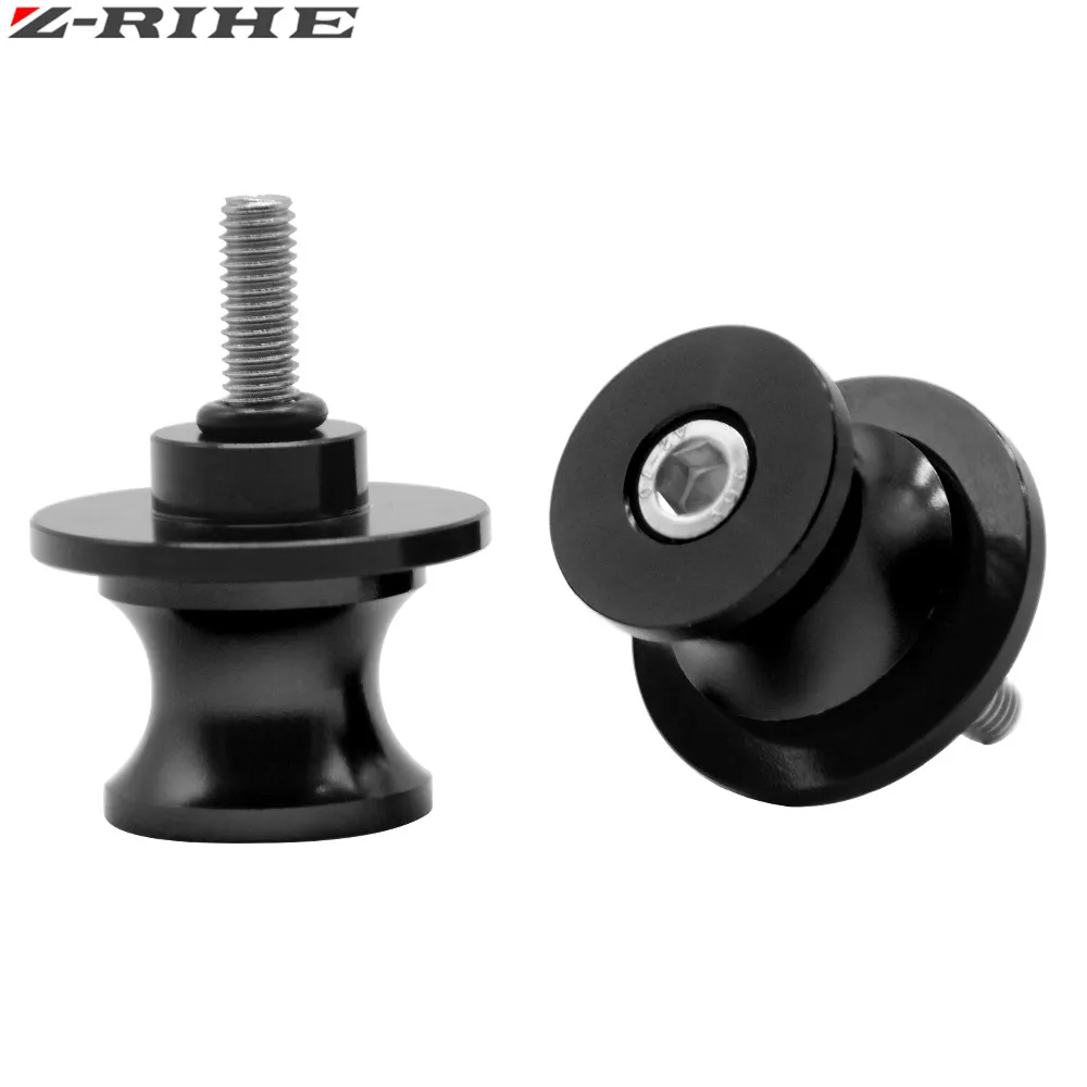 Мотоциклетные слайдеры 6 мм CNC Swingarm для Yamaha R1 R6 R7 FZ1 FZ6 MT01 MT03 Aprilia Triumph Kawasaki ZX6R ZX7R