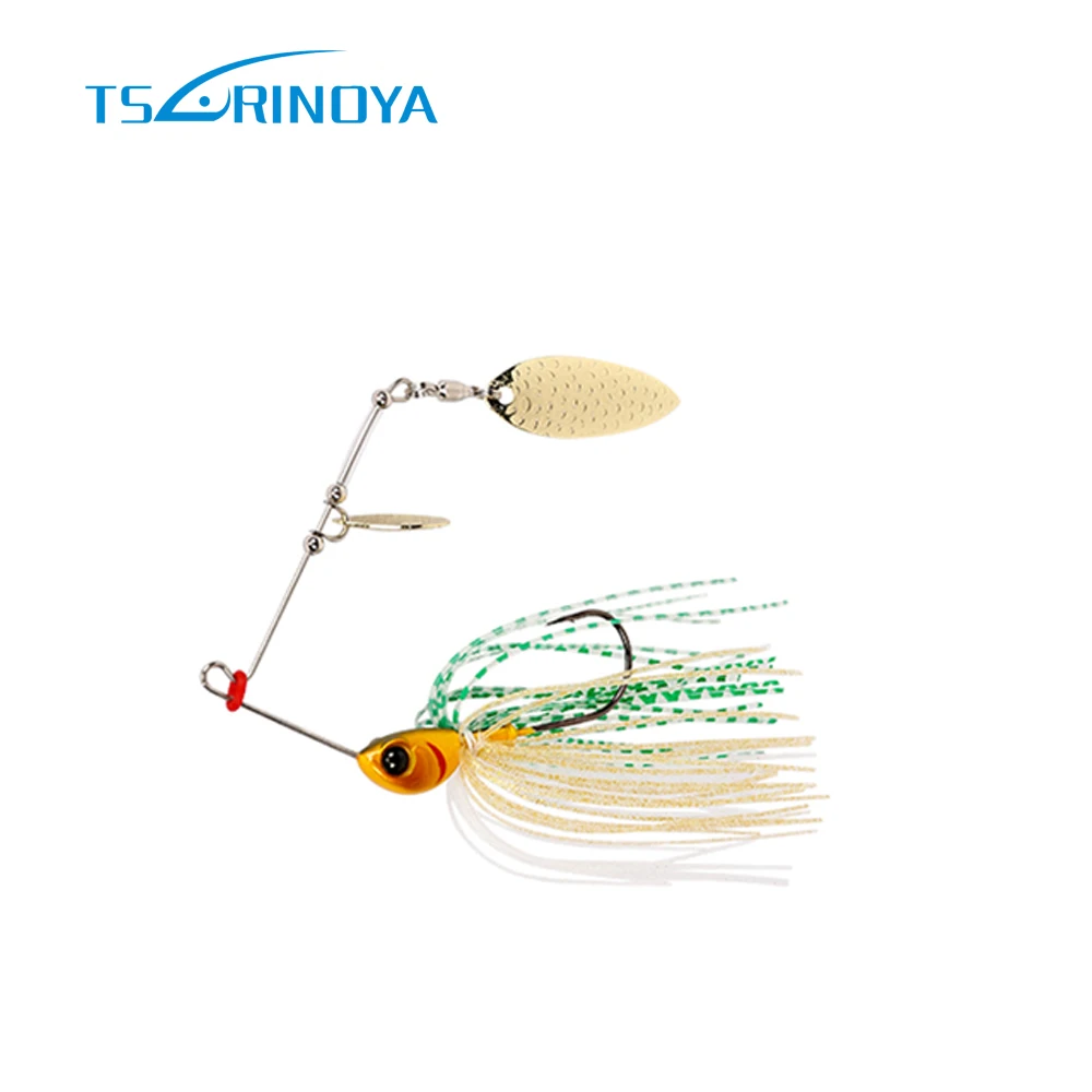 Tsurinoya 1 шт. Спиннер приманки вес головы 7 г бас рыболовные Рыболовная ложка