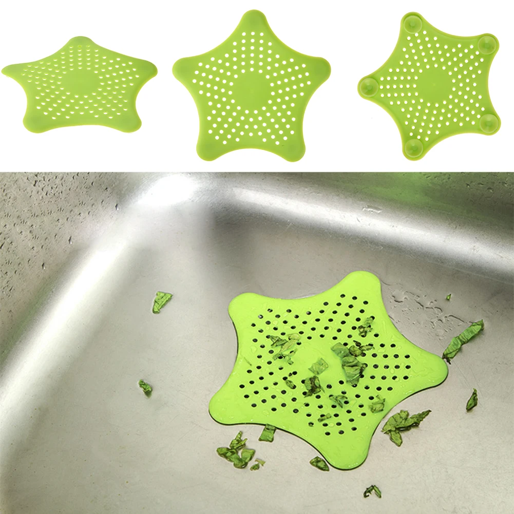 Кухонный канализационный фильтр для раковины 1 шт. слива волос ванной комнаты