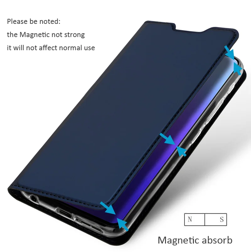 Оригинальный DUX DUCIS чехол для Asus Zenfone 6 ZS630KL Книга Флип кожаный бумажник