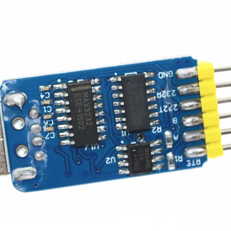 Многофункциональный серийный модуль 6 в 1 CP2102 USB для TTL 485 232 Huzhuan 3 В/5 В | Электронные