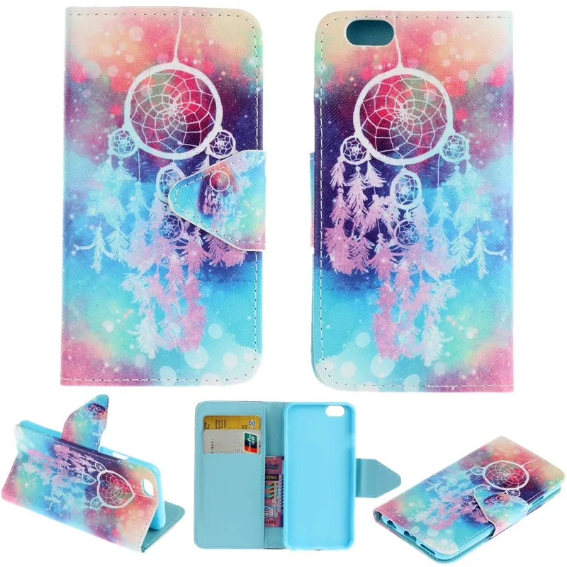 New Leather Flip wallet Case Stand Luruxy Cases Cover For iPhone 5 5s 6 6s 7 Plus Touch Samsung S7 edge A3 A5 J3 J5 2016 | Мобильные
