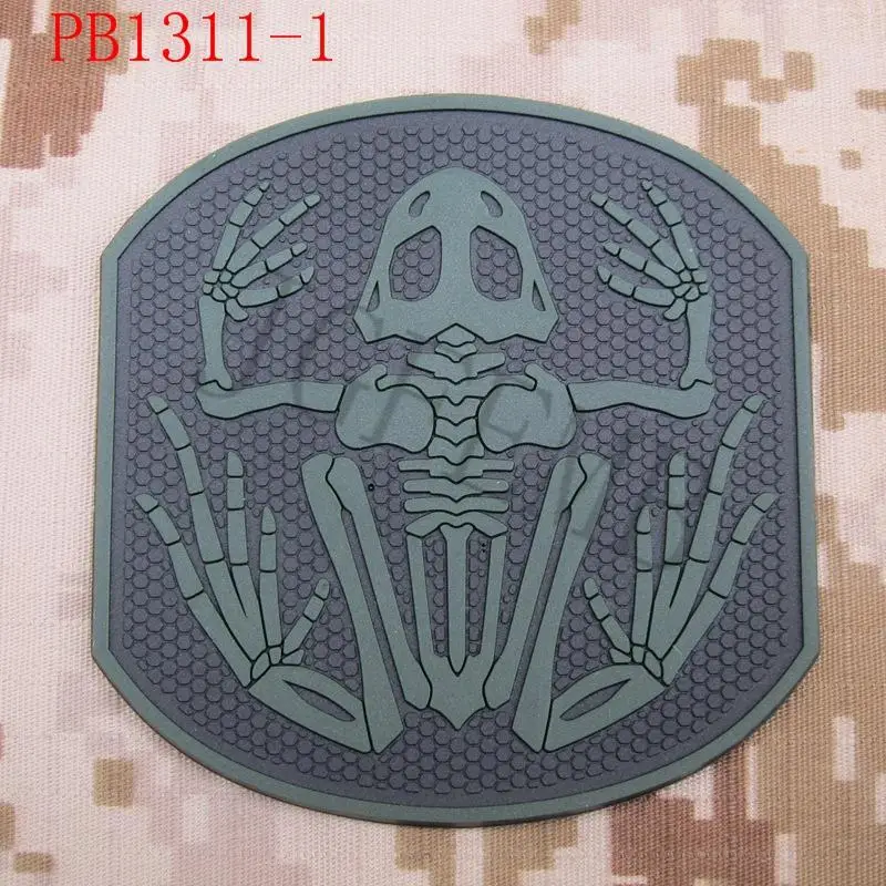 Devgru NSWDG SEALTEAM Череп Скелет Лягушки тактический военный моральный дух 3D ПВХ патч |