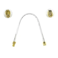 1pc sma female nut to rp sma male 15cm 30cm 50cm low loss high quality for wifi antenna anti corrosive