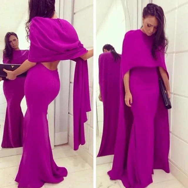 Элегантный Двух Частей Длинные Вечерние Платья 2017 Robe De Вечер Спинки Пром С