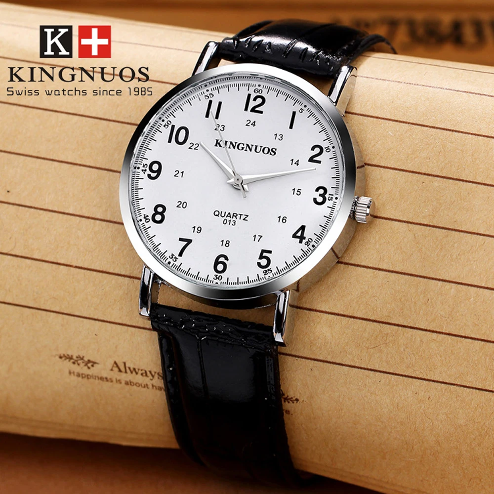 Relogio Masculino KINGNUOS наручные часы мужские 2023 Топ Бренд роскошные известные часы Мужские кварцевые часы Hodinky Erkek Kol Saati