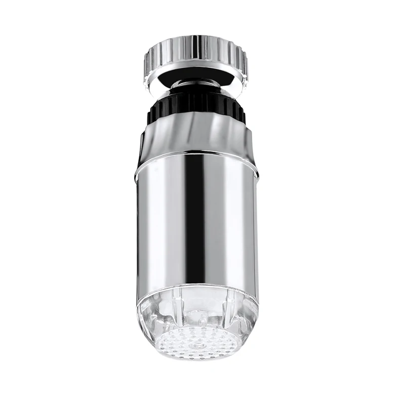 

CY-8001-B2 ABS Water Stream Glowing LED Faucet Tap Light Single Colors Led Shower Heads Basin Faucet Spouts Led