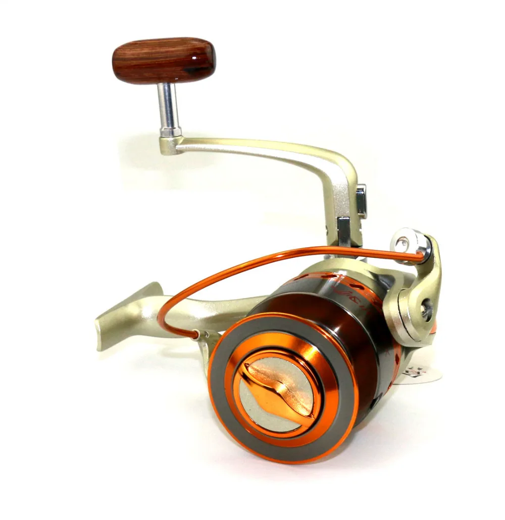 Hengjia Baitcasting Рыболовная катушка жесткий металлический провод чашки спиннинг